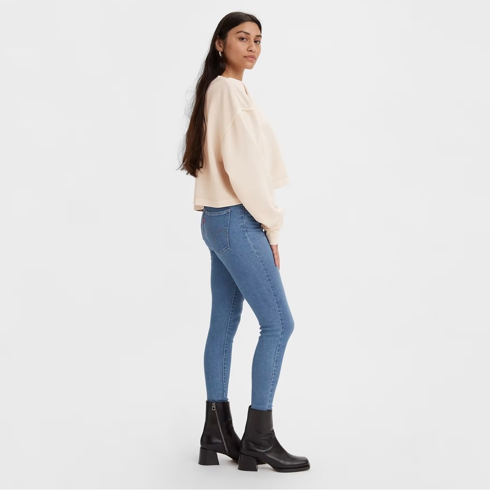 Levi’s mile high super skinny size 27 with 30 inch inseam